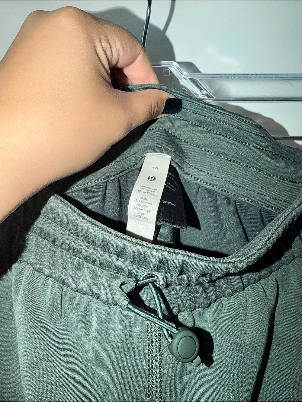 lululemon Softstreme High-Rise Wide-Leg Pant Green Size 10